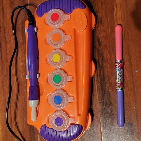 LOT Kids Art Color Paint By Num Colored Pencils Paint Winky Dinks Foil Art - Picture 16 of 16